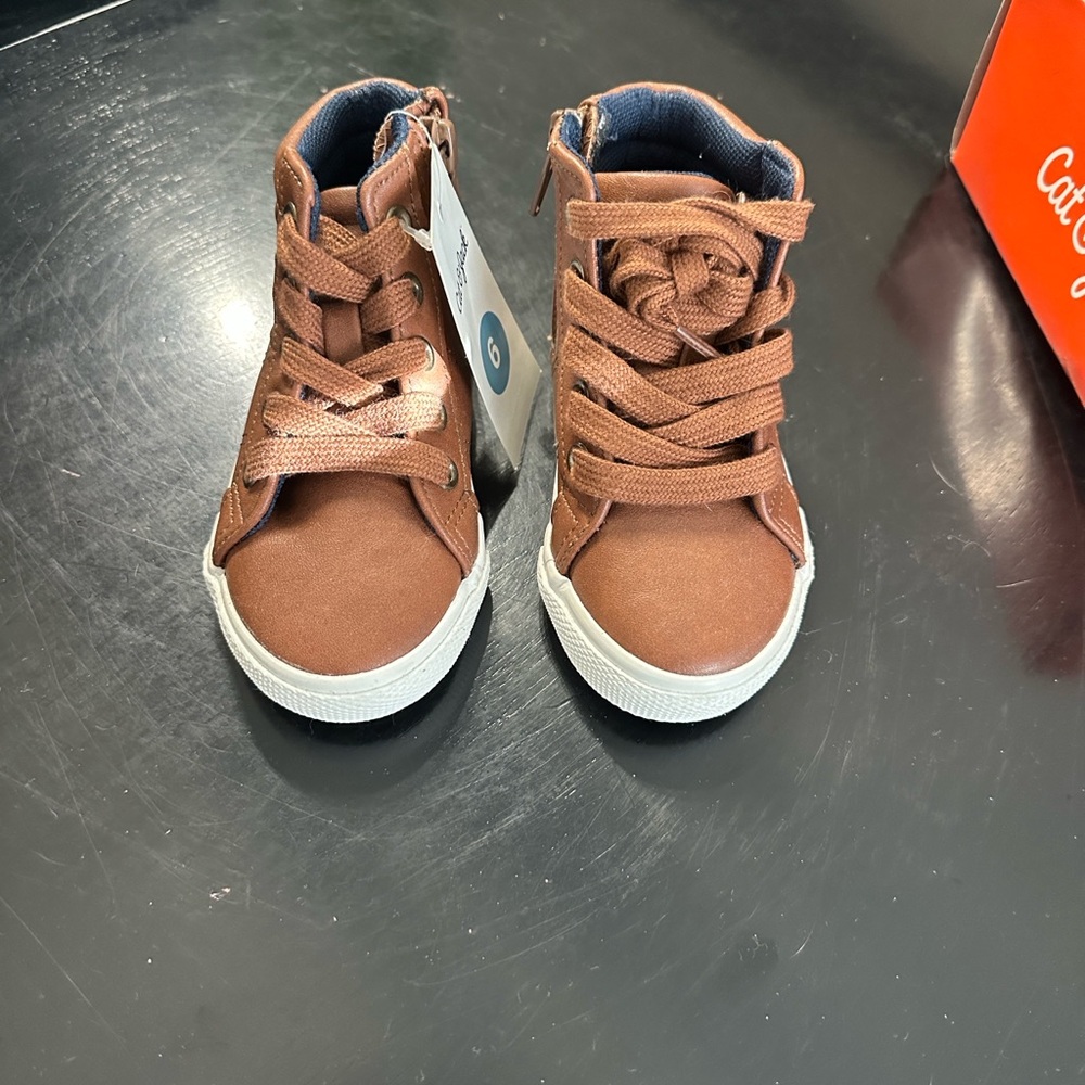 Cat & Jack Brown Kids Sneakers